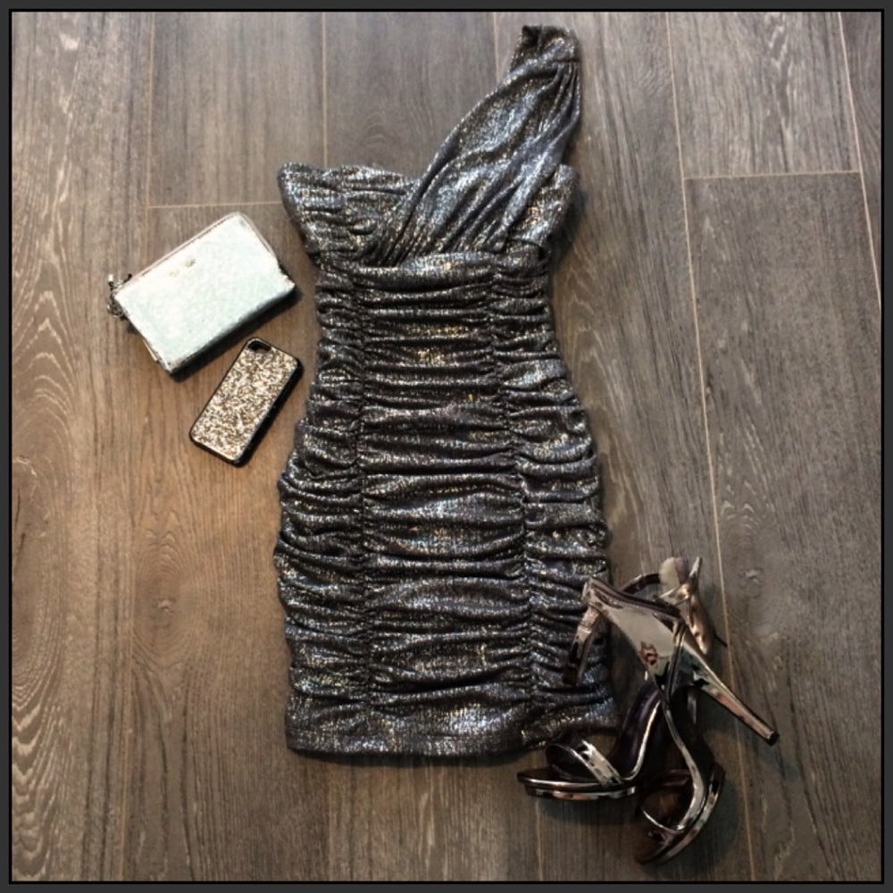 NEW- Gun Metal - Pewter BCX Dress